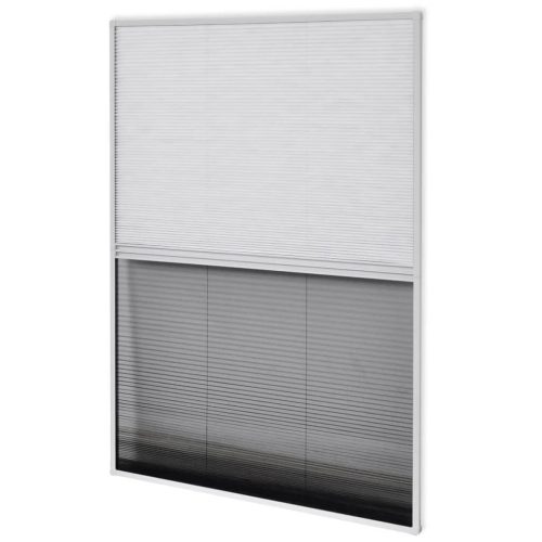 Insect Plisse Screen Window Aluminium with Shade