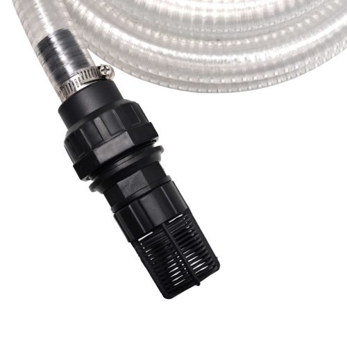 Suction Hose with Connectors 4 m 22 mm White