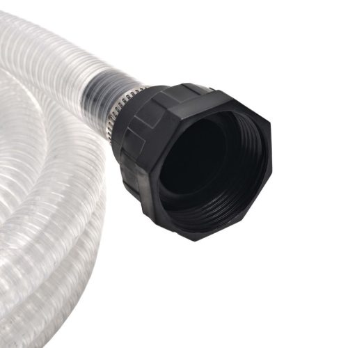 Suction Hose with Connectors 10 m 22 mm White