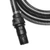 Suction Hose with Connectors 10 m 22 mm Black