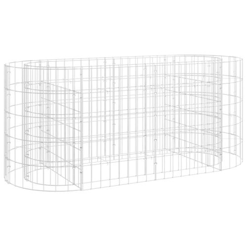 Gabion Raised Bed Galvanised Iron