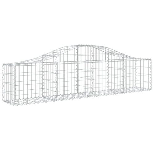 Arched Gabion Basket Galvanised Iron