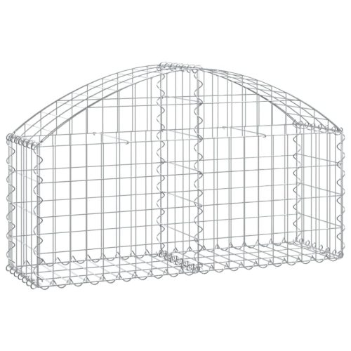 Arched Gabion Basket Galvanised Iron