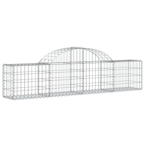 Arched Gabion Basket Galvanised Iron