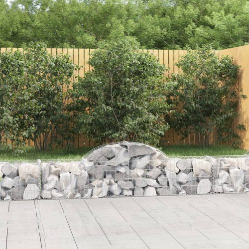 Arched Gabion Basket Galvanised Iron