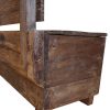 Bench Solid Reclaimed Wood 86x40x60 cm