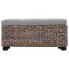 Bench Set 2 Pieces Seagrass Grey