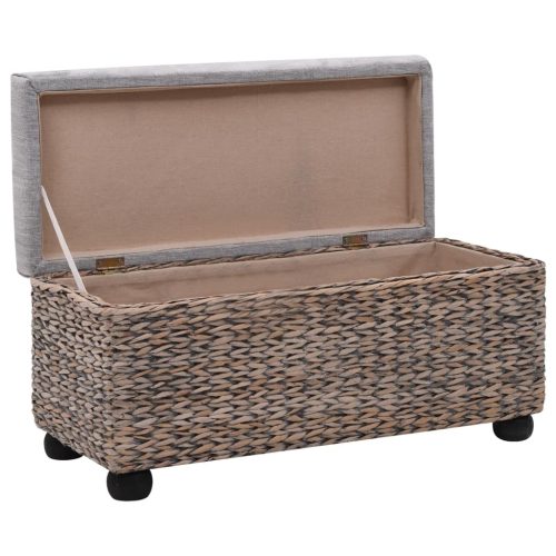 Bench Set 2 Pieces Seagrass Grey