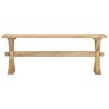 Hall Bench 120x35x45 cm Solid Mango Wood