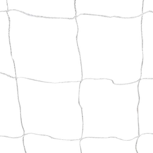 Football Goals 2 pcs with Nets 182x61x122 cm Steel White