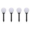 Outdoor Pathway Lamps 8 pcs LED 15 cm with Ground Spike