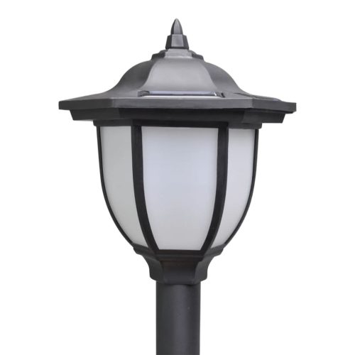 Solar Lights 4 pcs with Chain Fence and Poles