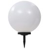 Outdoor Solar Lamps 2 pcs LED Spherical 40 cm RGB