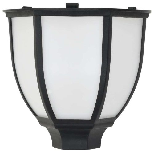 Outdoor Solar Lamps 6 pcs LED Black