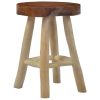 Stool Brown Teak Wood