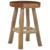 Stool Brown Teak Wood