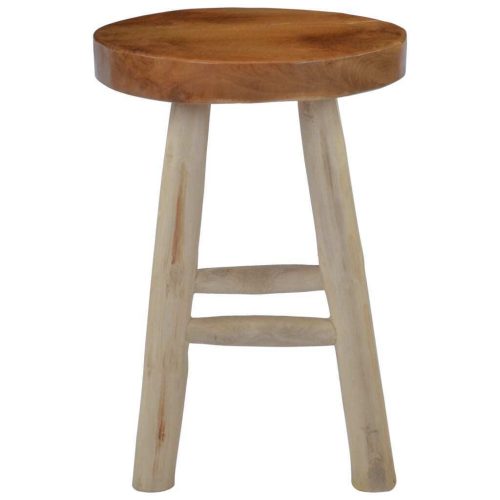 Stool Brown Teak Wood