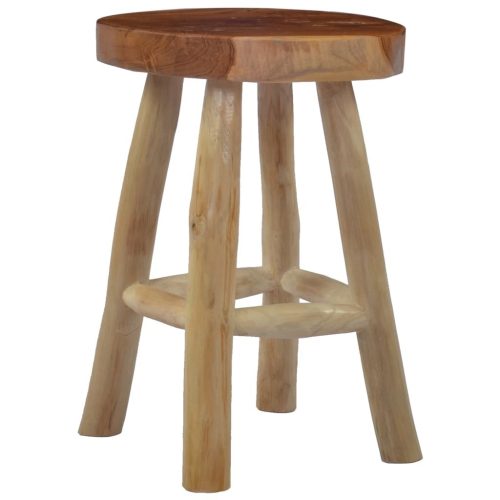 Stool Brown Teak Wood