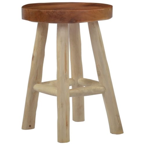 Stool Brown Teak Wood