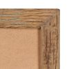 Photo Frames 2 pcs 25×30 cm Solid Reclaimed Wood and Glass