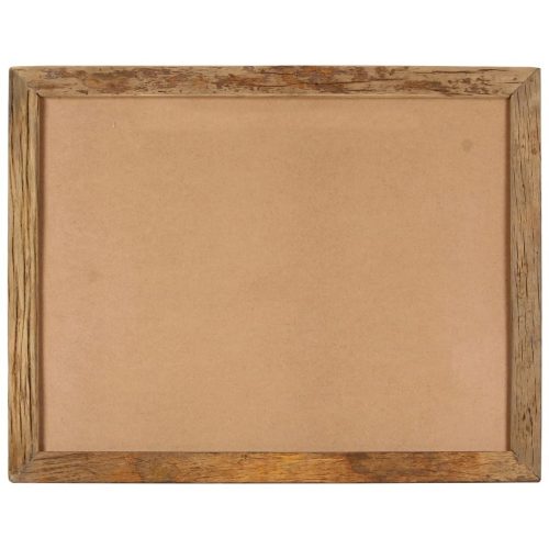 Photo Frames 2 pcs 50×60 cm Solid Reclaimed Wood and Glass