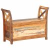 Hall Bench 103x33x72 cm Solid Reclaimed Wood