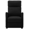 Massage Reclining Chair Black Faux Leather