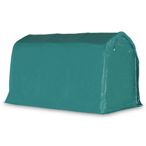 Garage Tent PVC 2.4×3.6 m Green