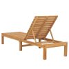 Sun Loungers 2 pcs Solid Wood Teak