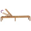 Sun Loungers 2 pcs Solid Wood Teak