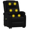 Stand up Massage Chair Black Faux Leather