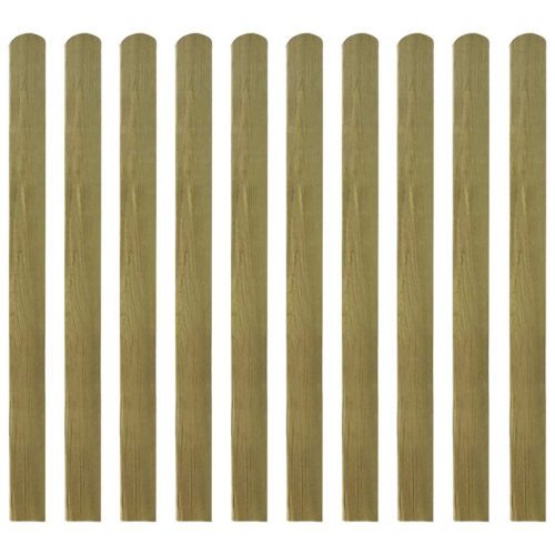 20 pcs Impregnated Fence Slats Wood 120 cm