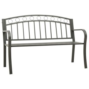 Garden Bench 125 cm Steel