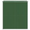 Garden Shed Green 192x191x223 cm Galvanised Steel