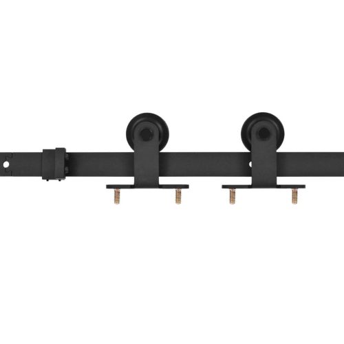 Sliding Door with Hardware Set 76×205 cm ESG Glass&Aluminium