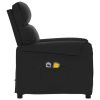 Stand up Massage Chair Black Faux Leather