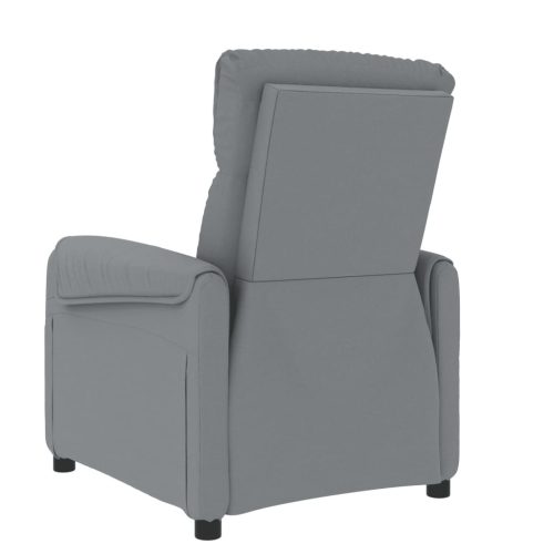 Stand up Massage Chair Light Grey Fabric