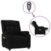 Stand up Massage Chair Black Faux Leather