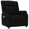 Stand up Massage Chair Black Faux Leather