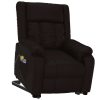 Stand up Massage Chair Black Faux Leather