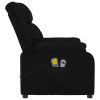 Stand up Massage Chair Black Faux Leather