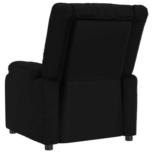 Stand up Massage Chair Black Faux Leather