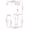 Outdoor Playset Solid Wood Pine