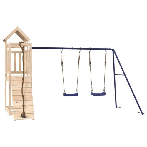 Outdoor Playset Solid Wood Pine