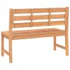 Garden Bench 114 cm Solid Teak Wood
