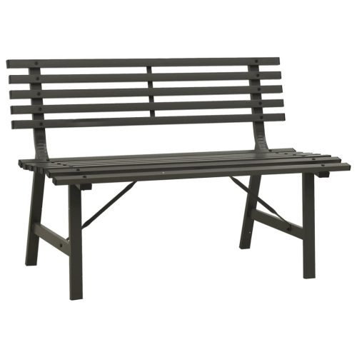 Garden Bench 110 cm Steel