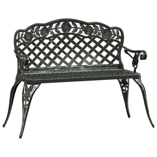 Garden Bench 108 cm Cast Aluminium