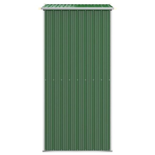 Garden Shed Green 192x108x223 cm Galvanised Steel