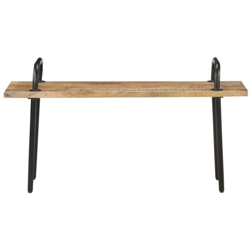 Bench 110 cm Rough Mango Wood