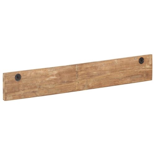Hall Hanger with 5 Hooks 100×2.5×15 cm Solid Reclaimed Wood